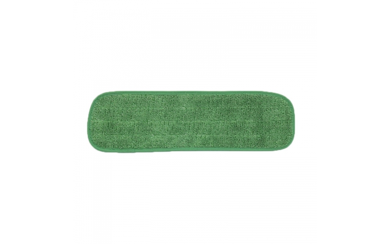 Microfiber Flat Mop Head  industrial clean green spray mop pad 